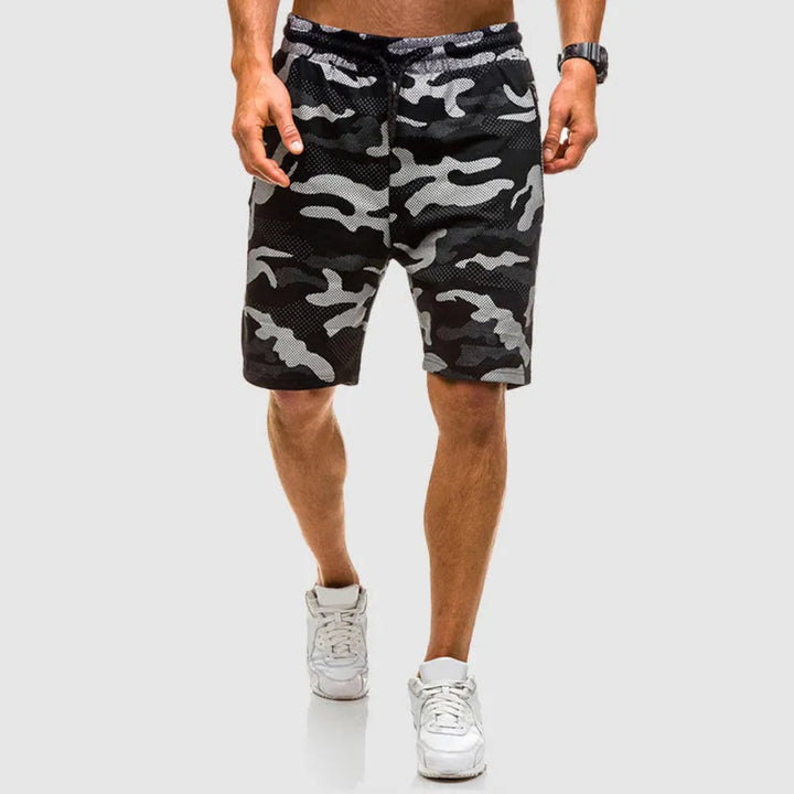Lucas Camo Mesh Shorts