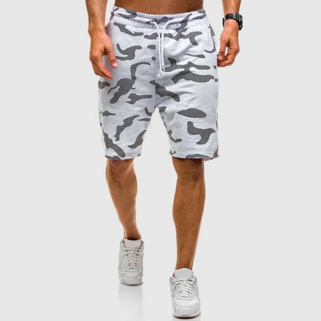 Lucas Camo Mesh Shorts
