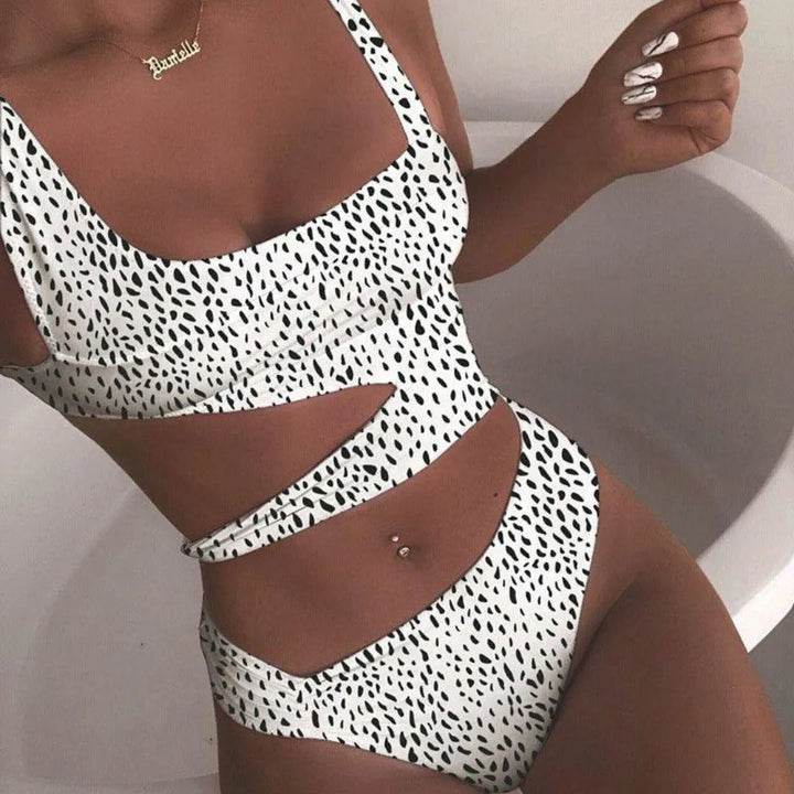 Luna Sexy Cut-Out One-Piece Swimsuit