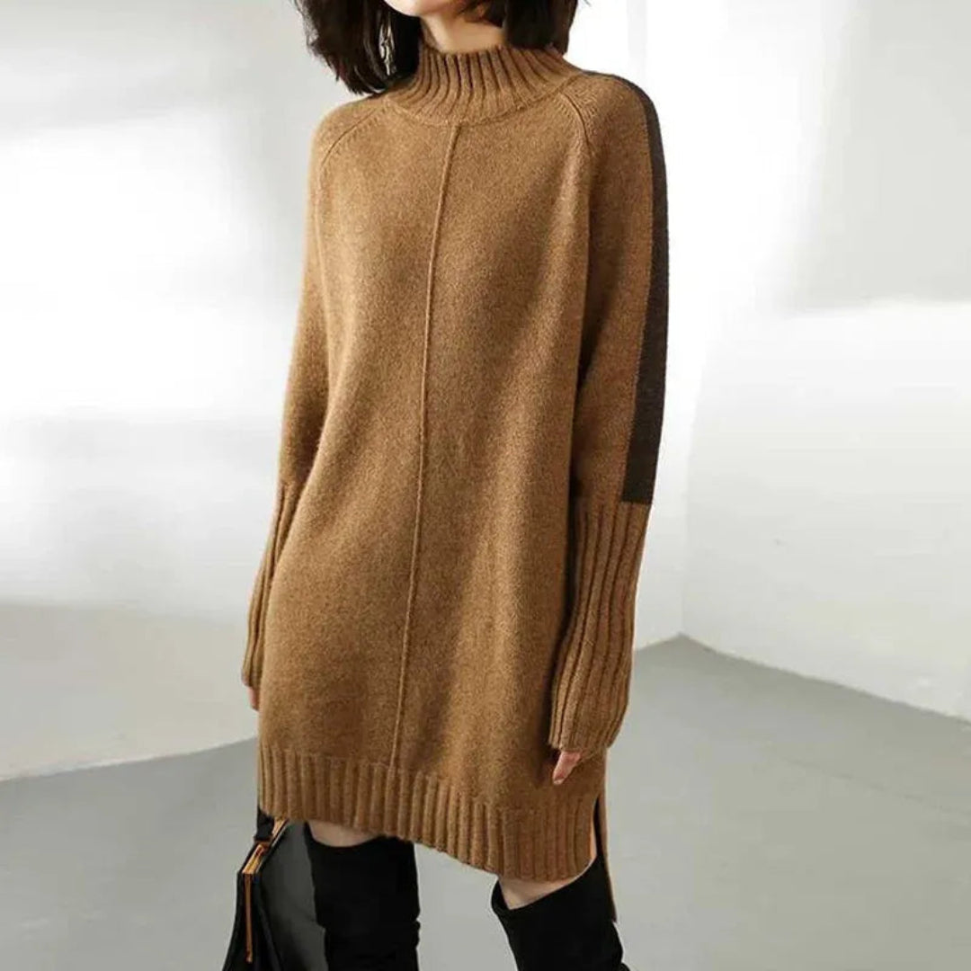 Lyca Oversized Knit Sweater Dress