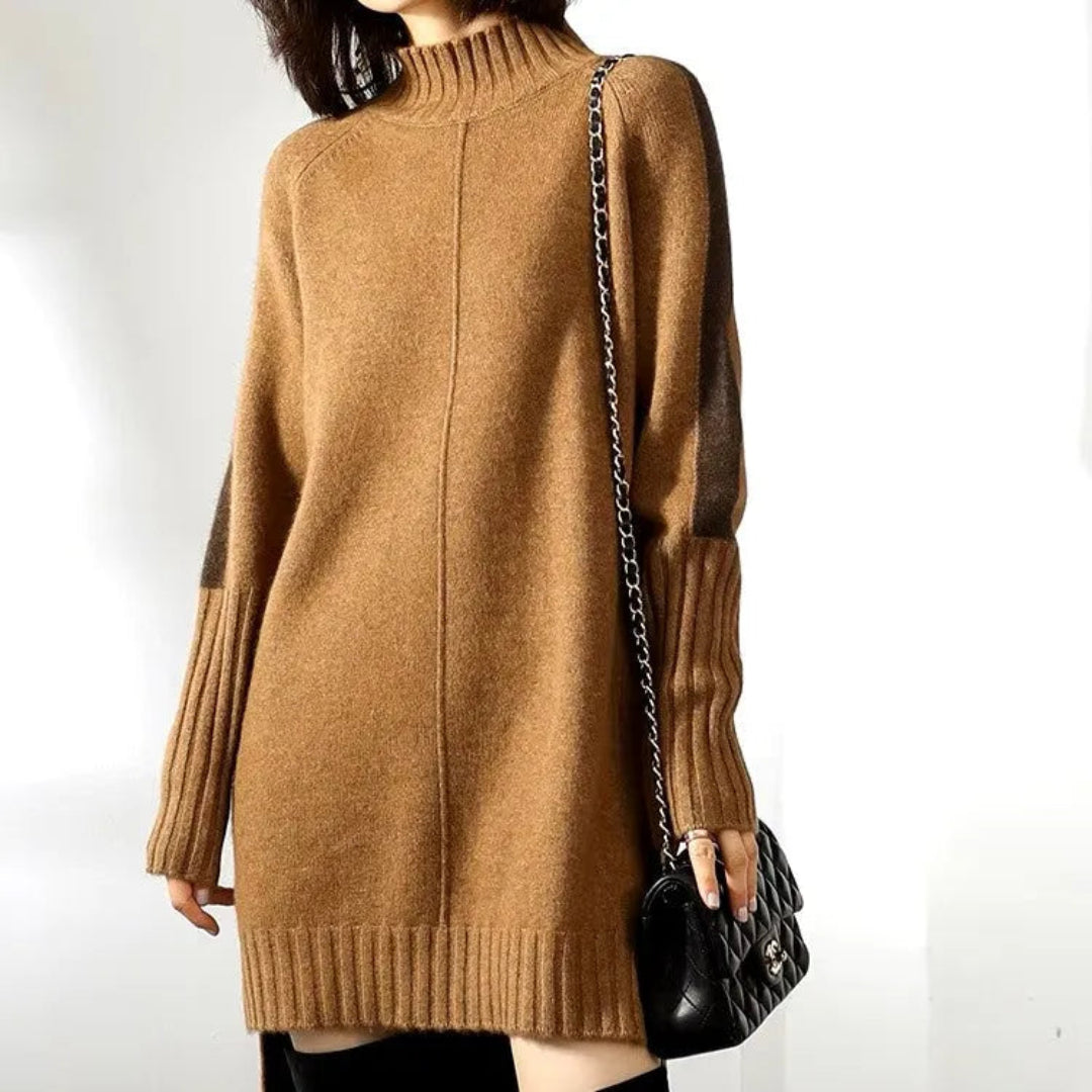 Lyca Oversized Knit Sweater Dress