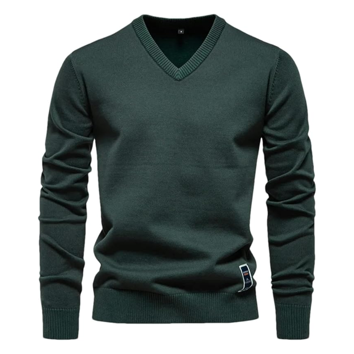 AT | Men’s Knitted V-Neck Sweater