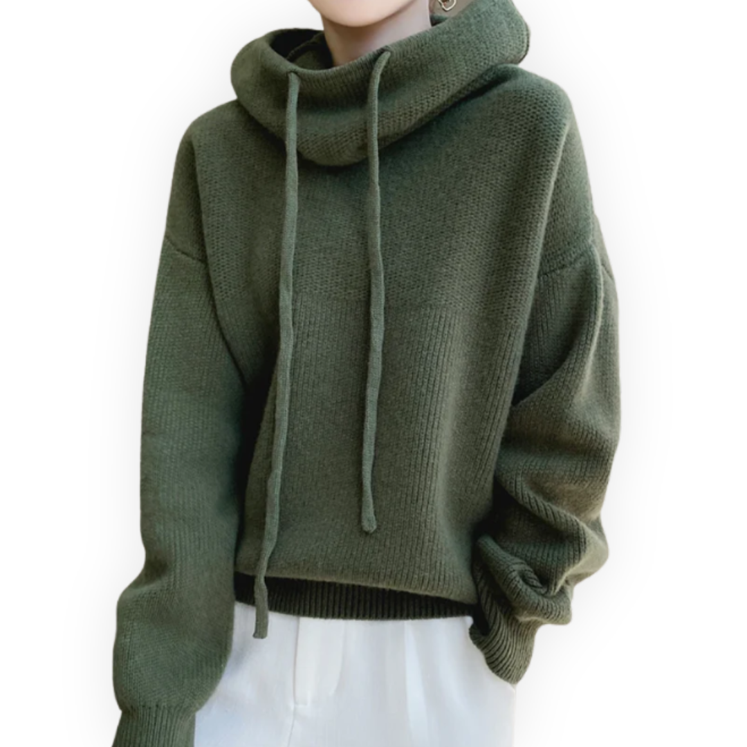 AT | Women Knit Urban Essential Hoodie