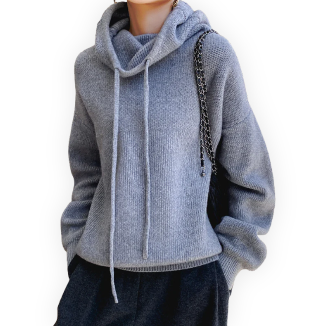 AT | Women Knit Urban Essential Hoodie