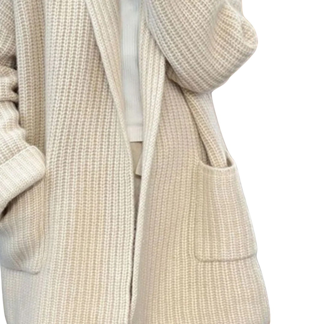 AT | Women Oversized Knit Cardigan Coat