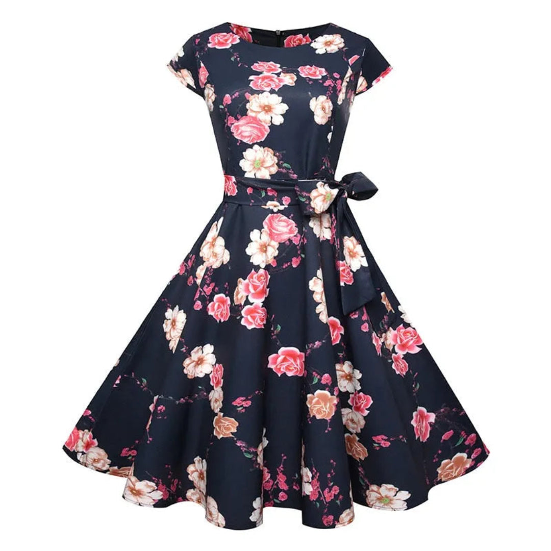 Mandy 1950s Vintage Swing Dress