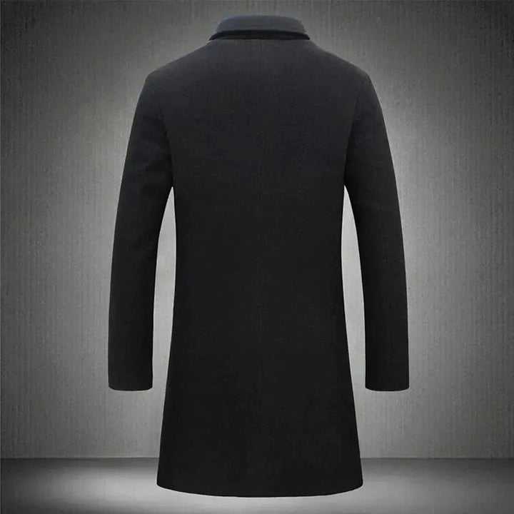 Marc Tailored Longline Wool Overcoat Artisio