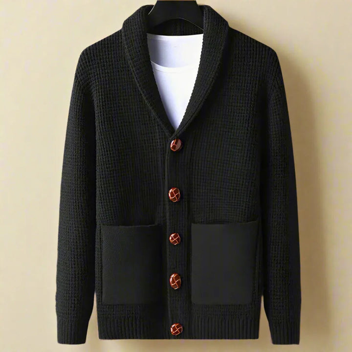 Matthew Classic Knit Shawl Cardigan Artisio