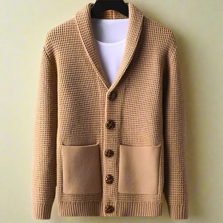 Matthew Classic Knit Shawl Cardigan Artisio