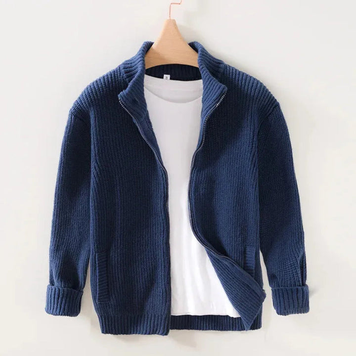 Max Knitted Zip Cardigan Artisio
