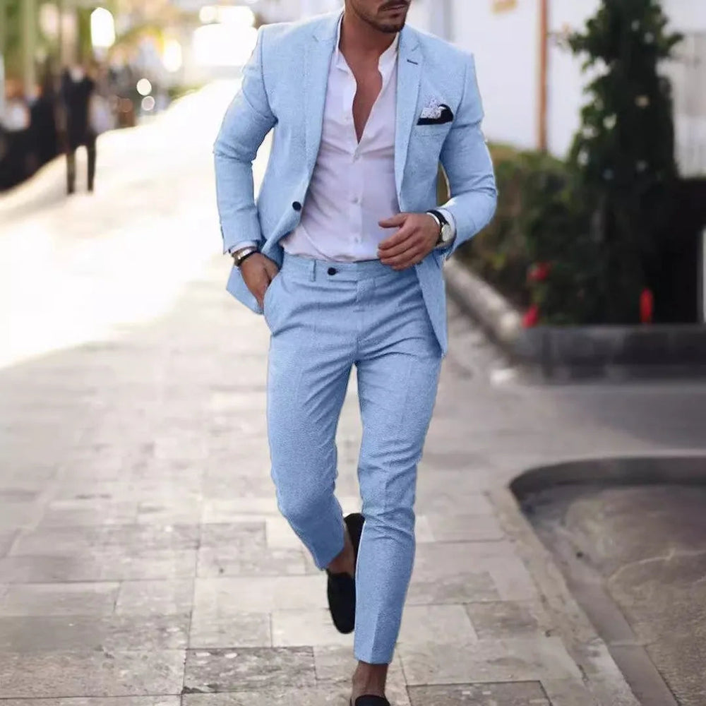 Max Slim Fit Two-Piece Suit Artisio