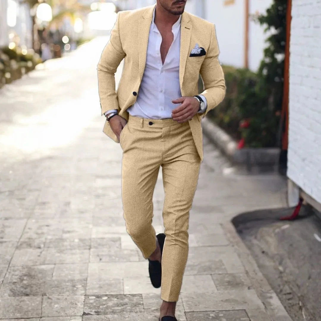 Max Slim Fit Two-Piece Suit Artisio