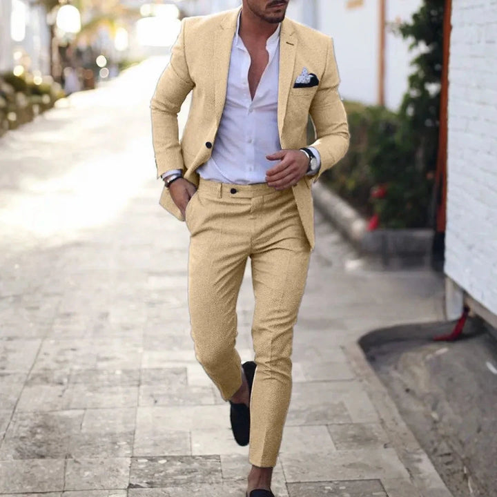 Max Slim Fit Two-Piece Suit Artisio