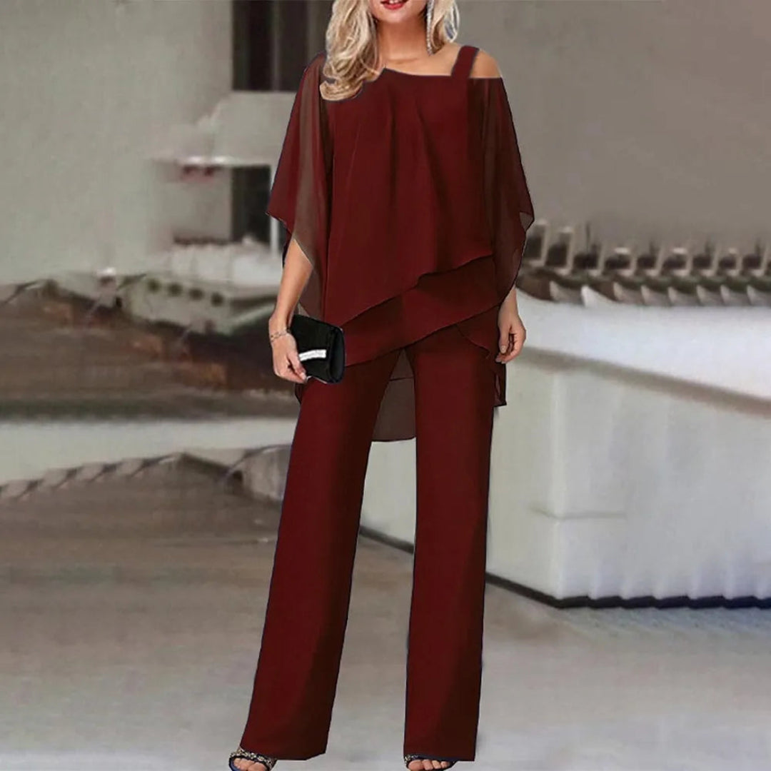 Megan Two-Piece Flowy Outfit Set Artisio