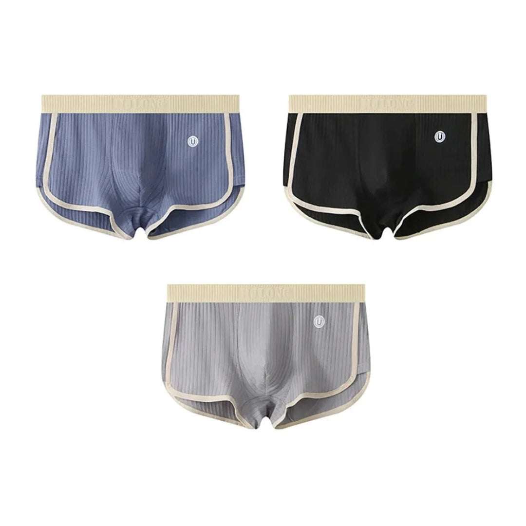 Men’s 3-Pack Ribbed Cotton Briefs Artisio