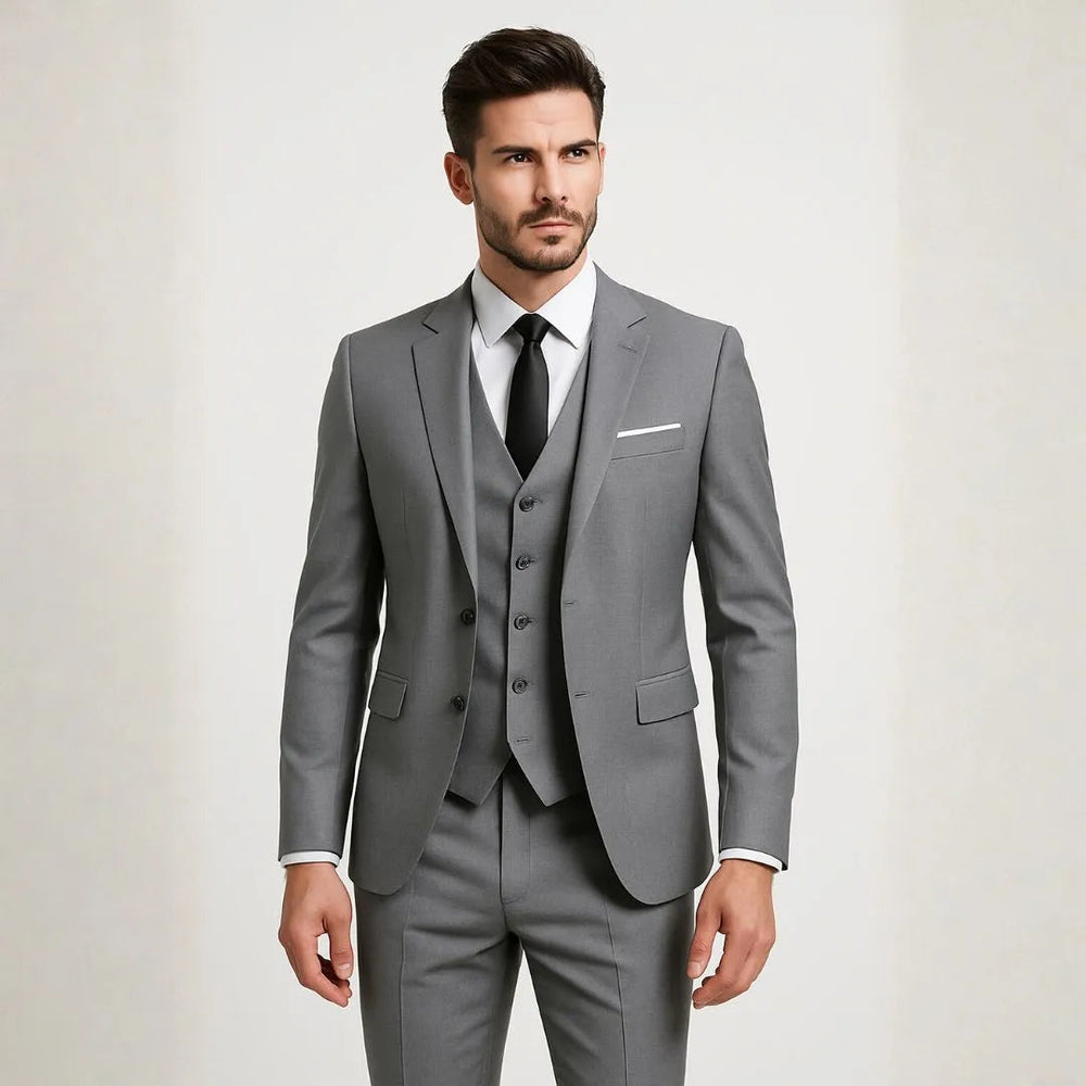 Men’s 3-Piece Slim Fit Suit Artisio