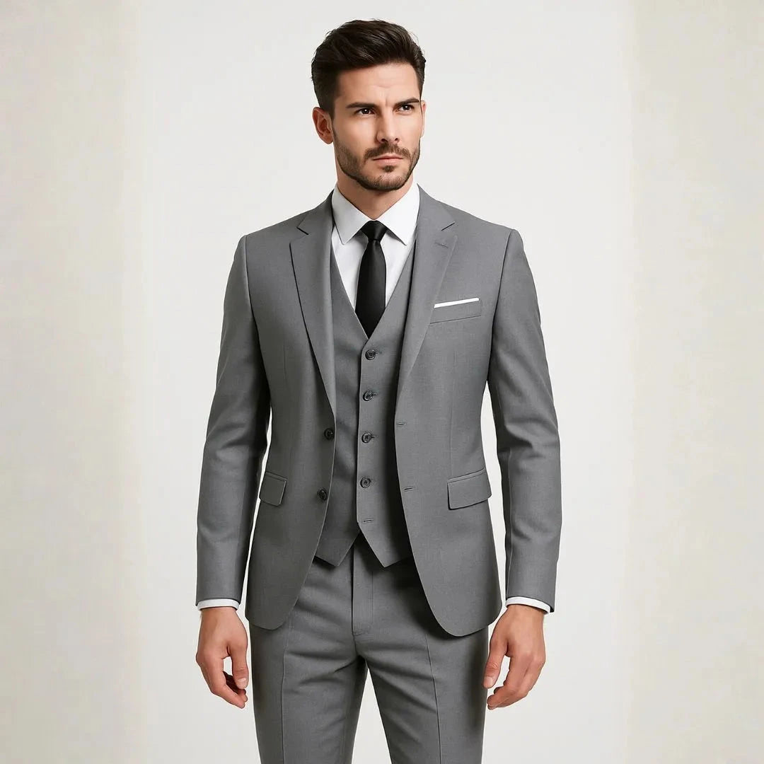 Men’s 3-Piece Slim Fit Suit Artisio