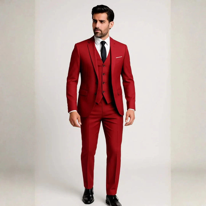 Men’s 3-Piece Slim Fit Suit Artisio