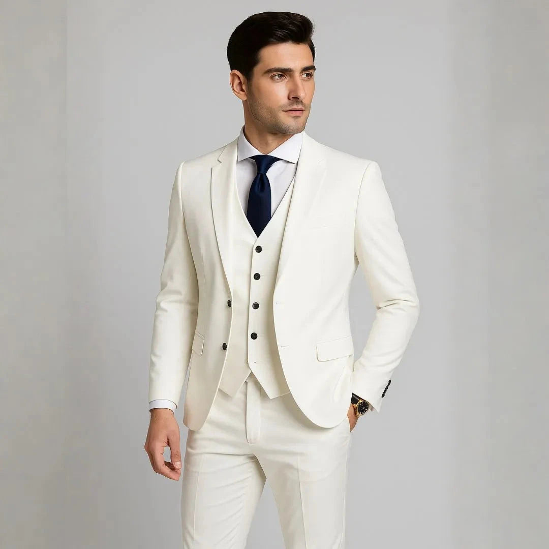 Men’s 3-Piece Slim Fit Suit Artisio