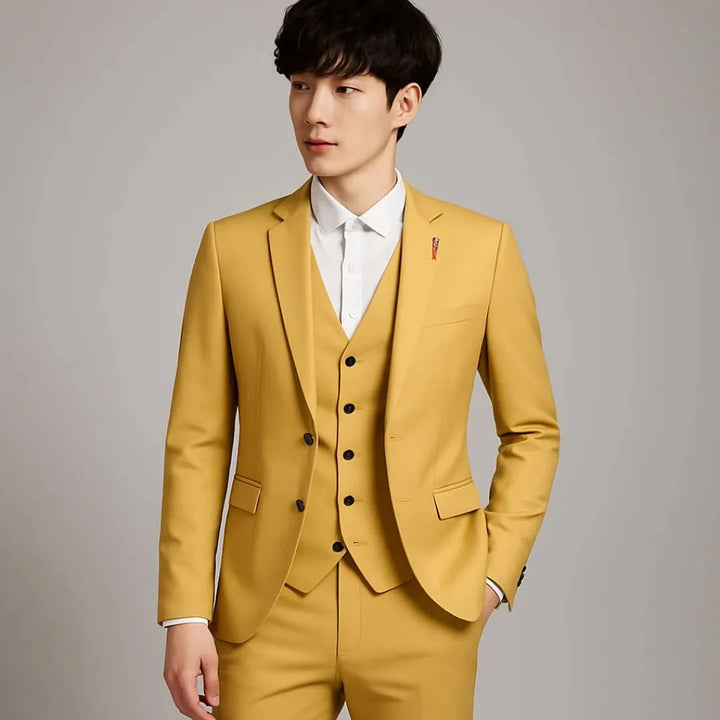 Men’s 3-Piece Slim Fit Suit Artisio