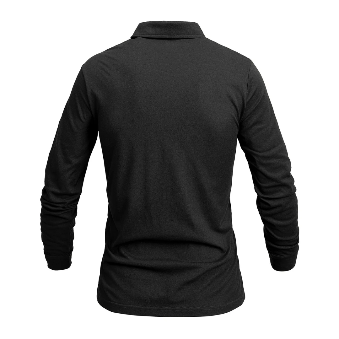 AT | Men’s Classic Fit Long Sleeve Polo Shirt