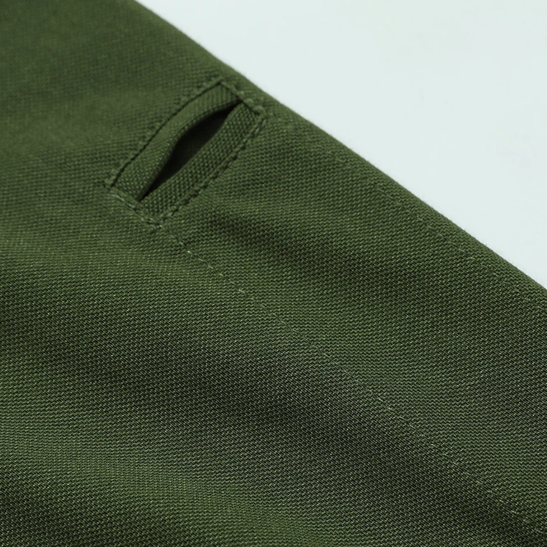 AT | Men’s Classic Fit Long Sleeve Polo Shirt