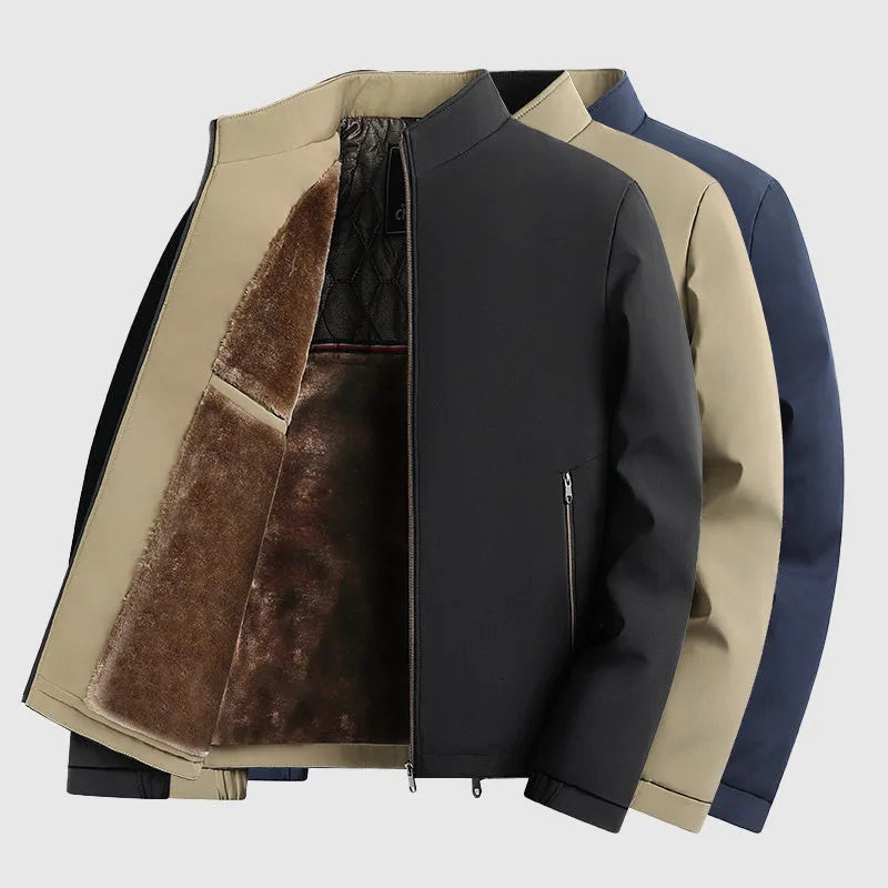 Men’s Fleece-Lined Thermal Winter Jacket Artisio