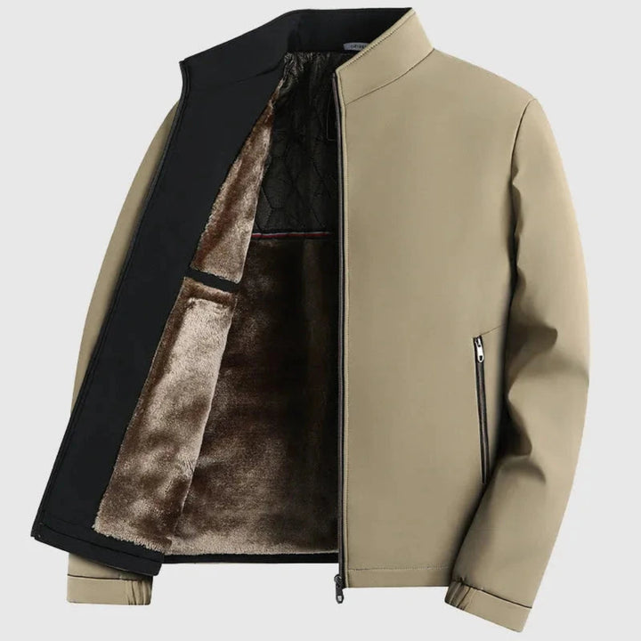Men’s Fleece-Lined Thermal Winter Jacket
