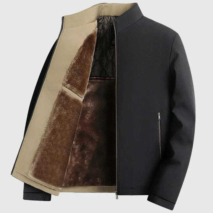 Men’s Fleece-Lined Thermal Winter Jacket