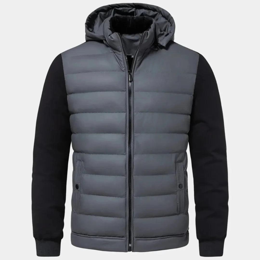 Men's Hybrid Hooded Puffer Jacket Artisio