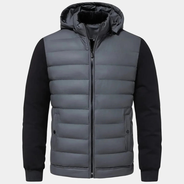 Men's Hybrid Hooded Puffer Jacket Artisio