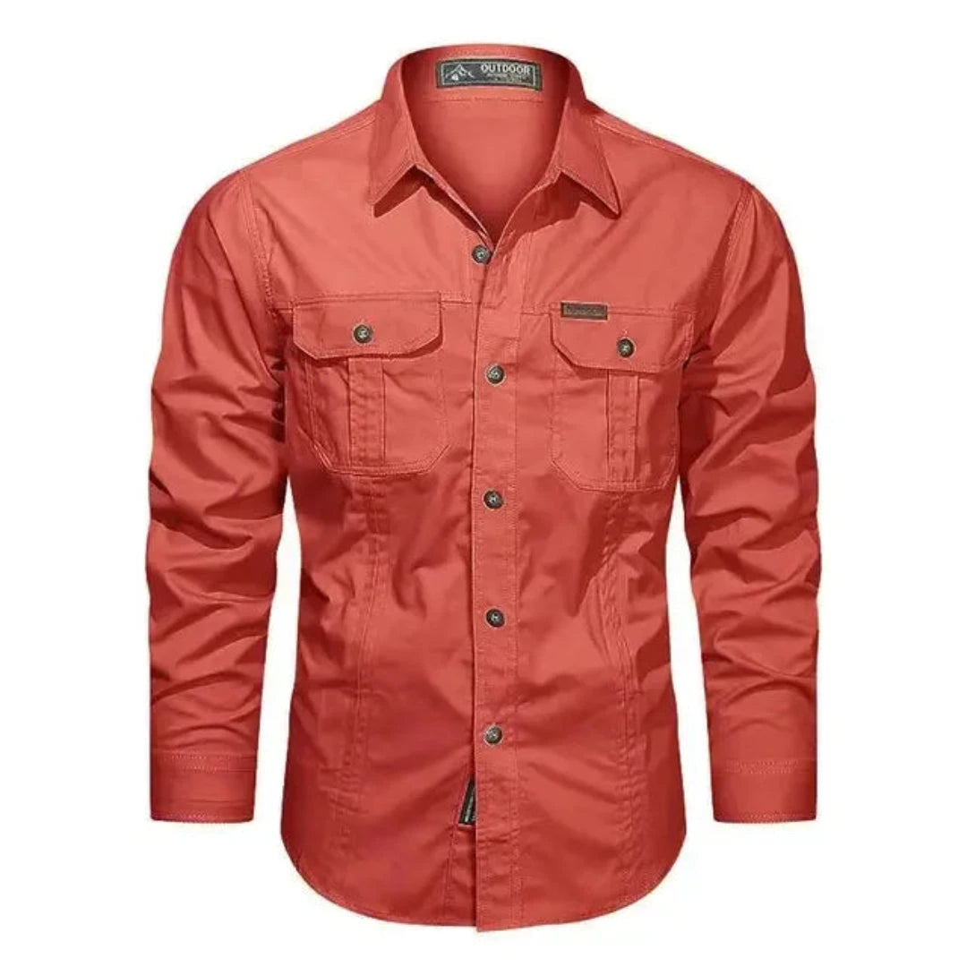 Men's Long Sleeve Utility Shirt Artisio