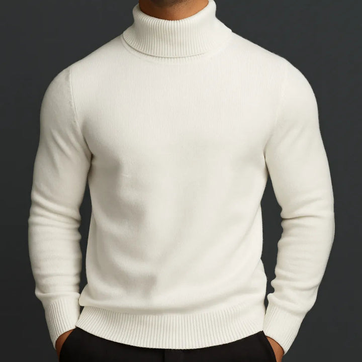 Men’s Merino Wool Turtleneck Sweater