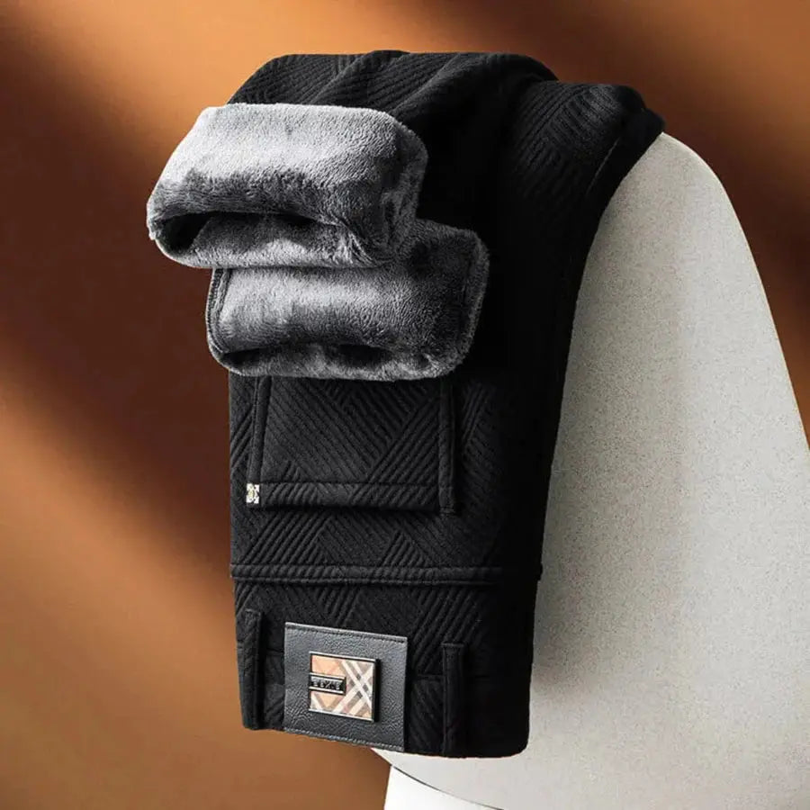 Men’s Textured Jacquard Stretch Pants Artisio