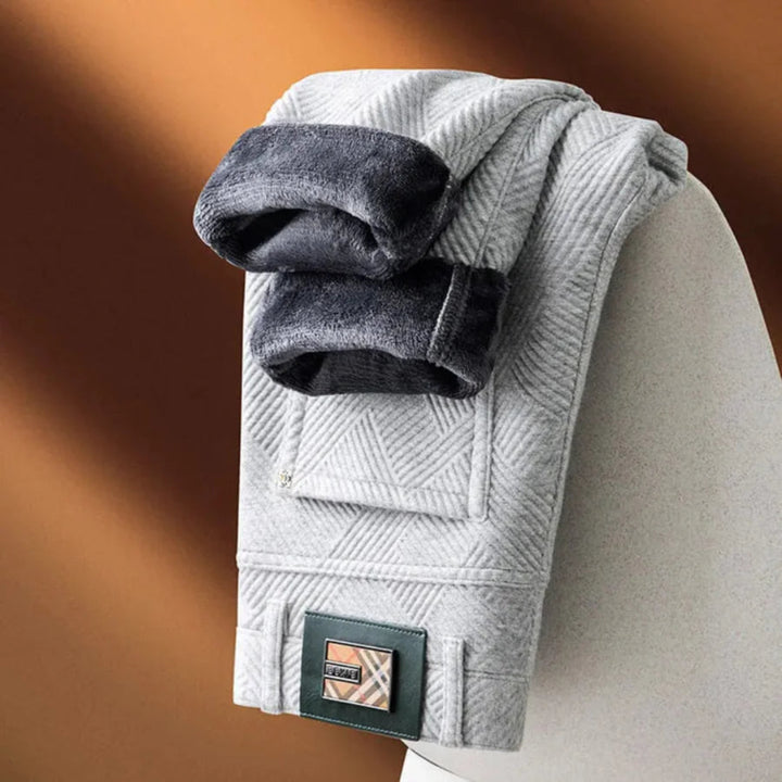 Men’s Textured Jacquard Stretch Pants