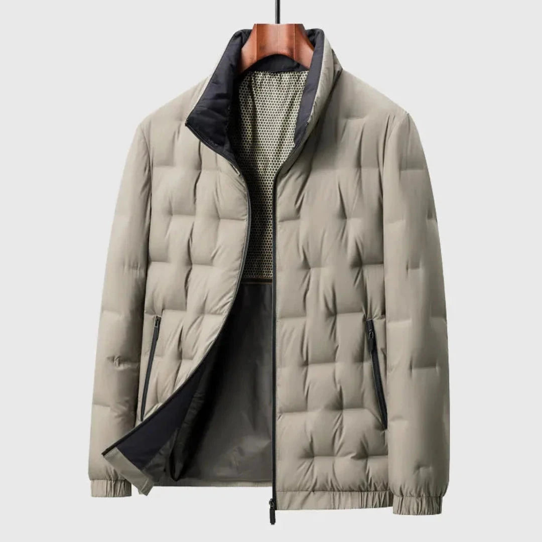 Men’s Ultra-Light Quilted Down Jacket Artisio