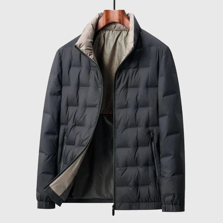 Men’s Ultra-Light Quilted Down Jacket Artisio