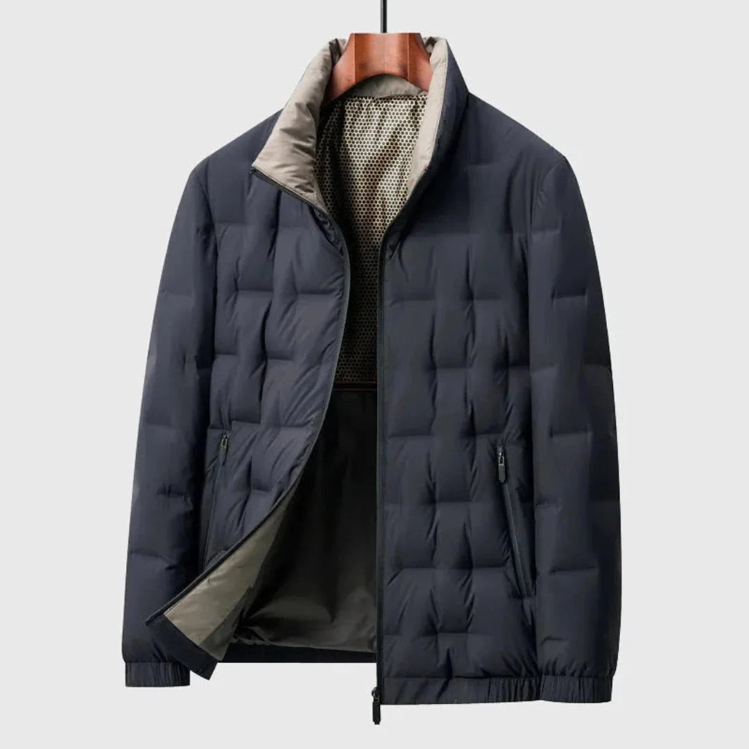 Men’s Ultra-Light Quilted Down Jacket Artisio