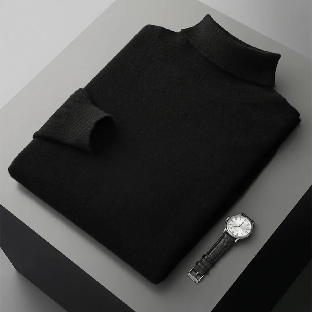 Mac Merino Wool Turtleneck Sweater Artisio