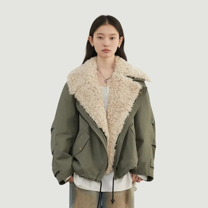Mia Fleece-Lined Puffer Jacket