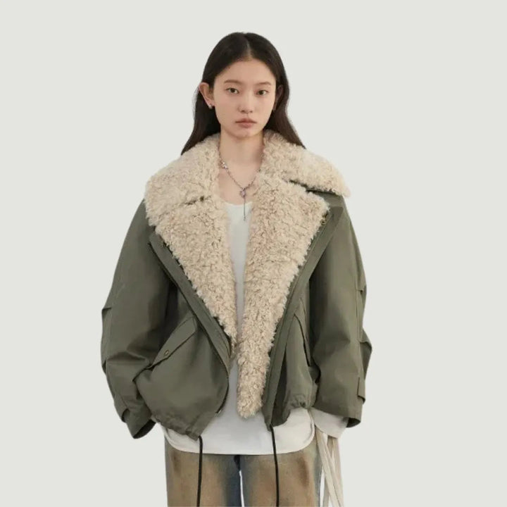 Mia Fleece-Lined Puffer Jacket