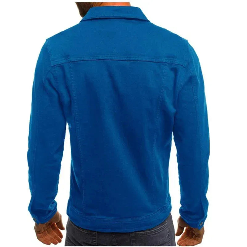 Michael Button-Down Denim Jacket Artisio
