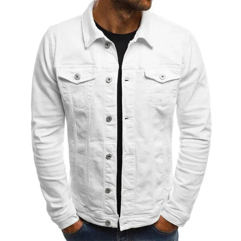 Michael Button-Down Denim Jacket Artisio