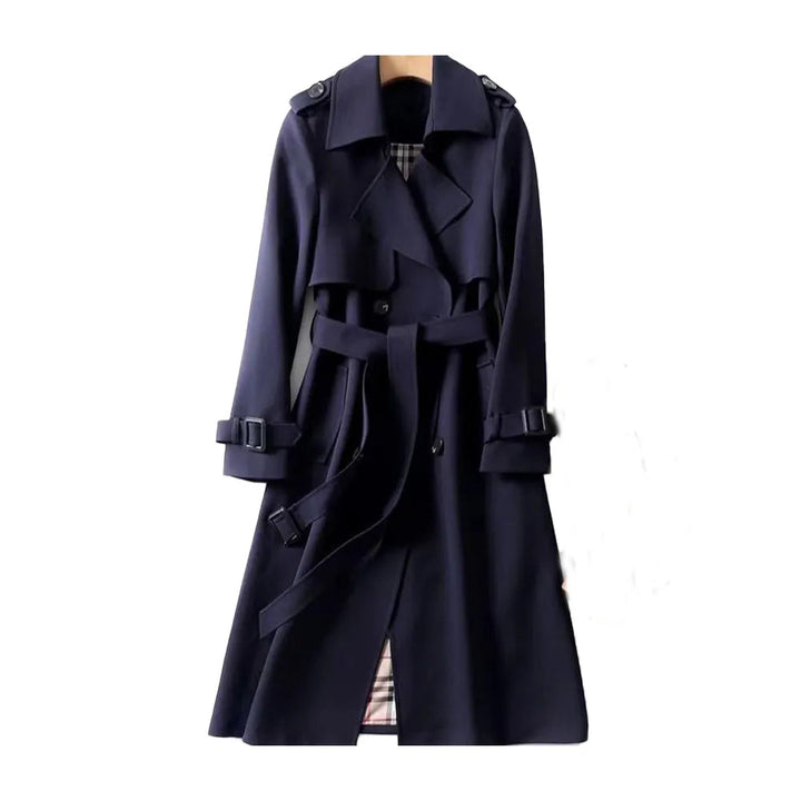 Michelle Women's Longline Double-Breasted Trench Coat Artisio