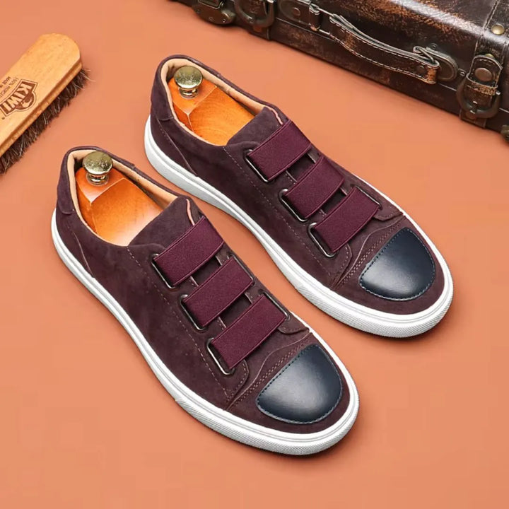 deep maroon