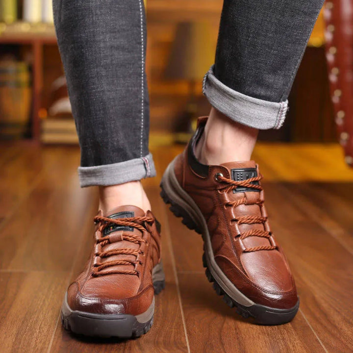 Mike Rugged Leather Trail Shoes
