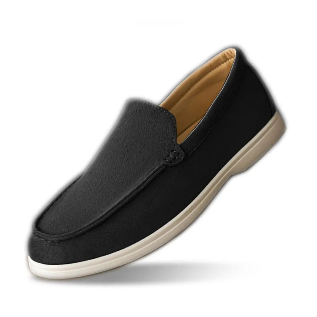 Milan Ultra-Lightweight Suede Loafers Artisio