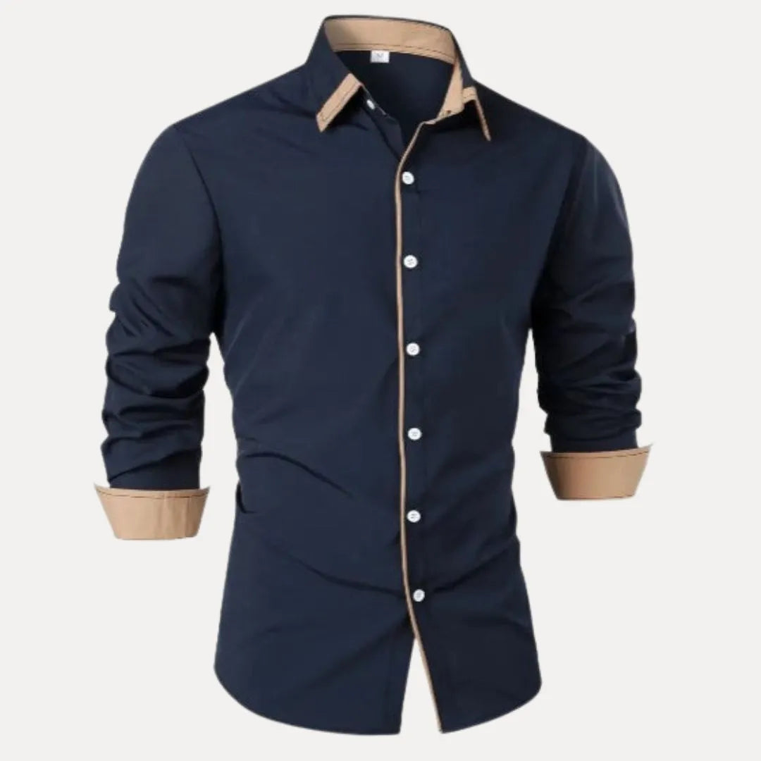 Milo Contrast Long Sleeve Shirt