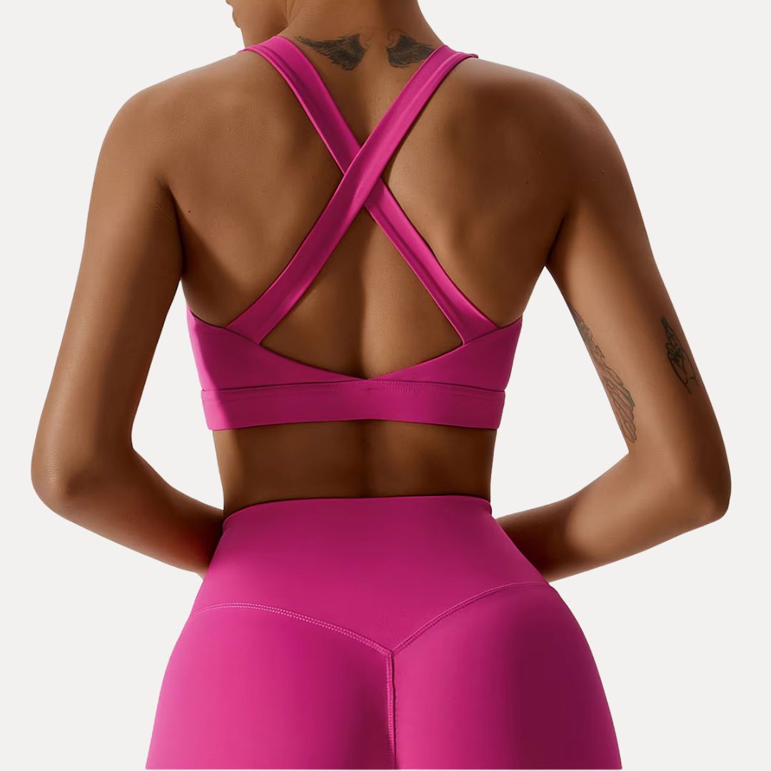 Mira Cross-Back Sports Bra