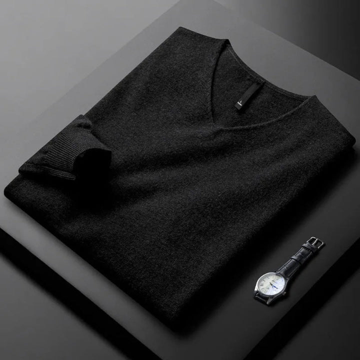 Myles Cashmere V-Neck Sweater Artisio